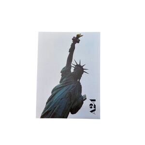 A24 The Brutalist Statue of Liberty Postcard
